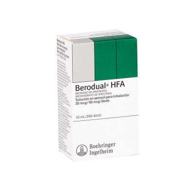 BERODUAL HFA AER.X200DS | AraucoMed Farmacia Online