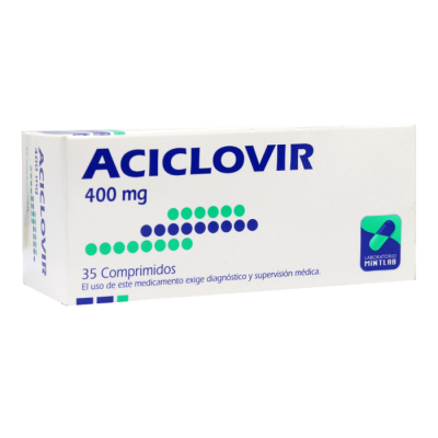 ACICLOVIR 400mg X35COM. (MINTLAB) | AraucoMed Farmacia Online