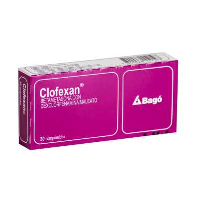 CLOFEXAN X30COM. | AraucoMed Farmacia Online