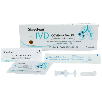 Test Antigenos covid-19 nasofaringeo (Singclean) | AraucoMed